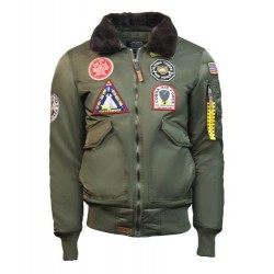 Бомбер Top Gun Eagle CW45 Jacket TGJ1938 (Olive) Бомбер Top Gun Eagle CW45 Jacket TGJ1938 (Olive)