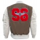 Бомбер Top Gun Stadium Varsity Jacket TGJ1636 (Brown)