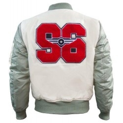 Бомбер Top Gun Stadium Varsity Jacket TGJ1636 (Cream) Бомбер Top Gun Stadium Varsity Jacket TGJ1636 (Cream)