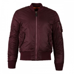 Бомбер Alpha Industries MA-1 Slim Fit Flight Jacket MJM44530C1 (Maroon) Бомбер Alpha Industries MA-1 Slim Fit Flight Jacket MJM44530C1 (Maroon)