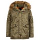 Зимняя куртка аляска Alpha Industries Slim Fit N-3B Parka MJN31210C1 (Vintage Olive)