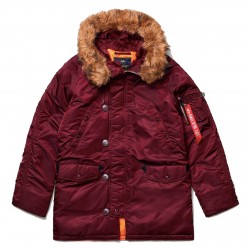 Зимова куртка аляска Alpha Industries Slim Fit N-3B Parka MJN31210C1 (Maroon) Зимова куртка аляска Alpha Industries Slim Fit N-3B Parka MJN31210C1 (Maroon)