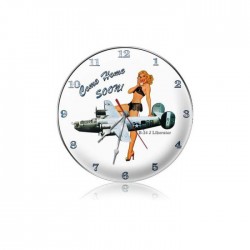Wall clock COME HOME SOON! Wall clock COME HOME SOON!