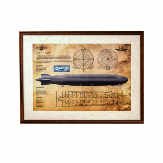 Vintage picture "Graf Zeppelin" LZ-127