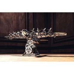 Stainless Steel Mechanical Airplane Model Stainless Steel Mechanical Airplane Model