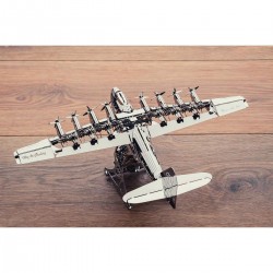 Stainless Steel Mechanical Airplane Model Stainless Steel Mechanical Airplane Model