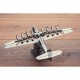 Механічна модель літака Stainless Steel Mechanical Airplane Model