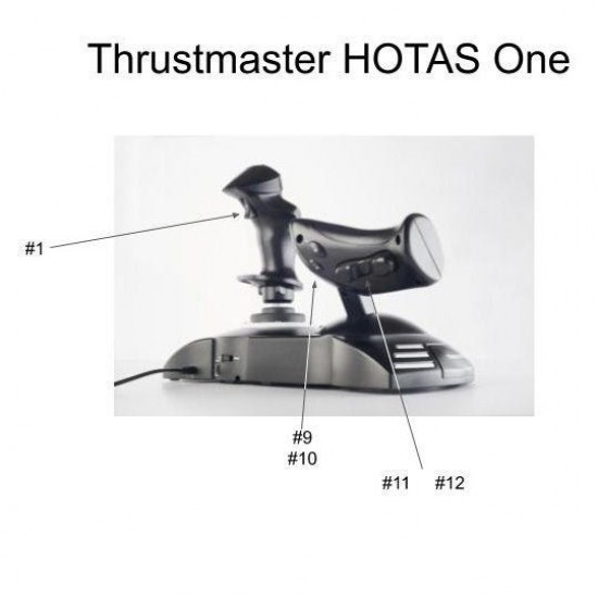Джойстік Thrustmaster HOTAS One для домашнього авіасимулятора