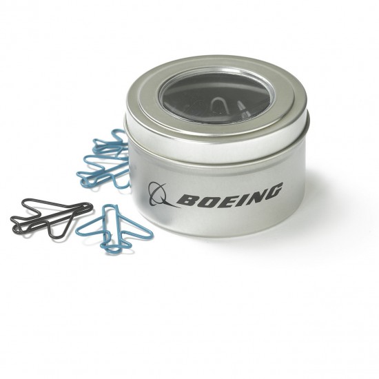 Paper clips BOEING