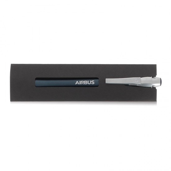 Ручка авіаційна Airbus Metal синя