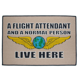 Килим Flight Attendant And Normal Person Indoor/Outdoor Рожевий Килим Flight Attendant And Normal Person Indoor/Outdoor Рожевий