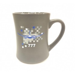 Boeing 777 Pixel Graphic Mug Boeing