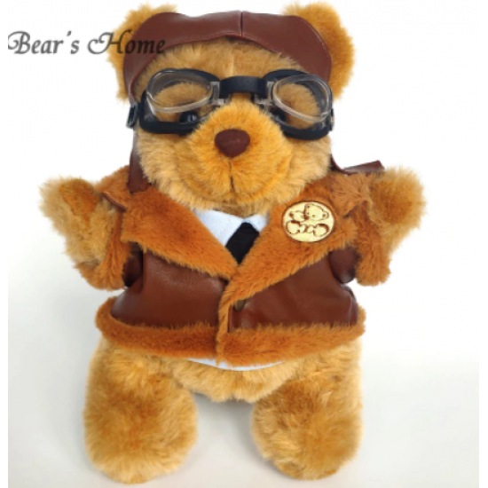 Teddy Bear Aviator 25 cm