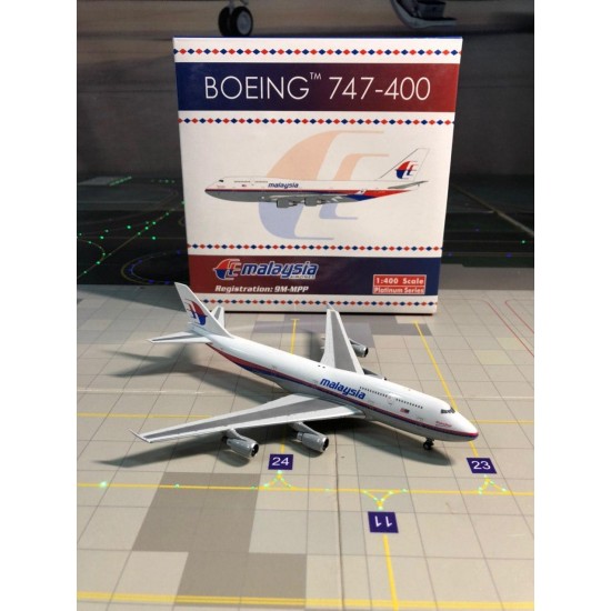 Model of BOEING 747-400 MALAYSIA AIR 9M-MPP