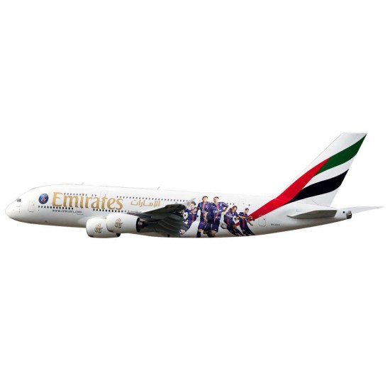 Модель самолета AIRBUS A380 EMIRATES PARIS ST. GERMAIN A6-EOT