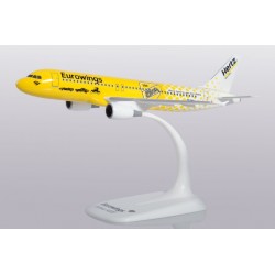 Модель літака Airbus A320 EUROWINGS HERTZ 100 JAHRE D-ABDU Herpa