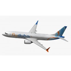 Модель самолета Boeing 737-MAX8 FlyDubai 1:144 Модель самолета Boeing 737-MAX8 FlyDubai 1:144