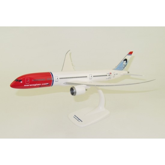 Модель самолета BOEING 787-9 NORWEGIAN FREDDIE MERCURY G-CKNA OFFICIAL AIRLINE PROMO BOX 1:200