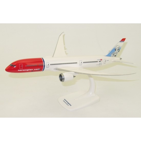 Модель самолета BOEING 787-9 NORWEGIAN CARL VON LNNIE G-CJGI OFFICIAL AIRLINE PROMO BOX 1:200