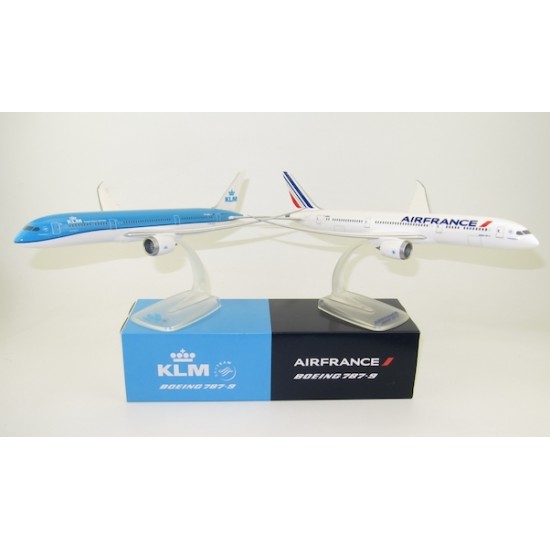 BOEING 787-9 KLM PH-BHC AND BOEING 787-9 AIR FRANCE F-HRBA 1:200