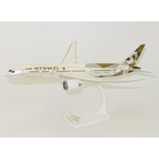 BOEING 787-9 ETIHAD AIRWAYS A6-BLA OFFICIAL AIRLINE PROMO BOX 1:200