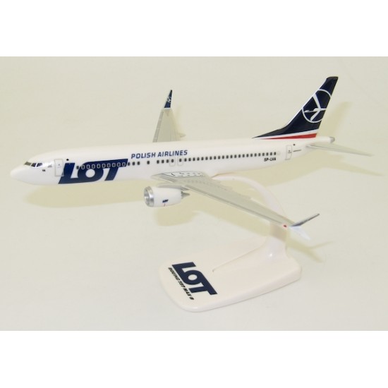 Модель літака BOEING 737-8MAX LOT POLISH AIRLINES SP-LVA 1:200