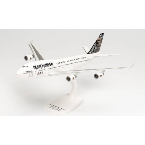 Модель літака BOEING 747-400 Iron Maiden Ed Force One The Book Of Souls World Tour 2016 TF-AAK (1:250)