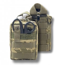 First aid kit Wolverine military IFAK Ascetic complete, small, pixel First aid kit Wolverine military IFAK Ascetic complete, small, pixel