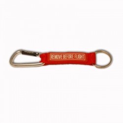 Карабин авиационный Remove Before Flight Keychain Карабин авиационный Remove Before Flight Keychain