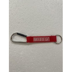 Брелок авіаційний REMOVE BEFORE FLIGHT з карабіном Брелок авіаційний REMOVE BEFORE FLIGHT з карабіном
