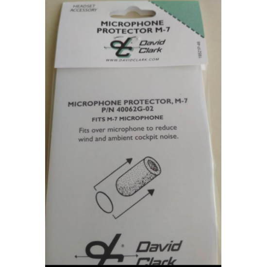 Protector-Fits M-7A Microphones, David Clark