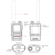 Skydroid S10 drone detector with 300MHz-6GHz operating range