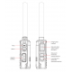 Skydroid S10 drone detector with 300MHz-6GHz operating range