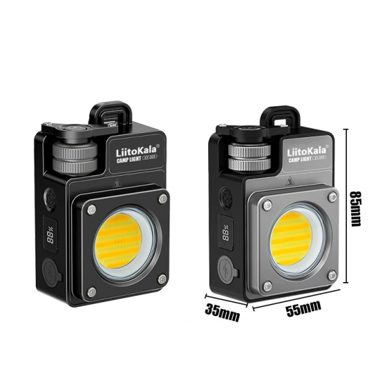 Мультифункциональный кемпинговый фонарь - LiitoKala XY-009 с регулировкой цветовой температуры Мультифункциональный кемпинговый фонарь - LiitoKala XY-009 с регулировкой цветовой температуры
