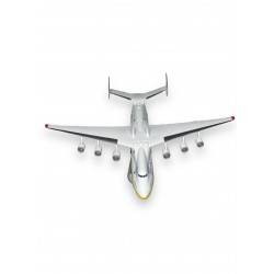 Model of the plane MRIA - An 225 on a stand, scale: 1:400