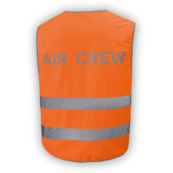 Жилет світловідбиваючий авіаційний P.W. AIR CREW помаранчевий Жилет світловідбиваючий авіаційний P.W. AIR CREW помаранчевий