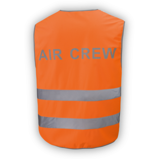 Светоотражающая жилетка (оранжевая) / P.W. AIR CREW