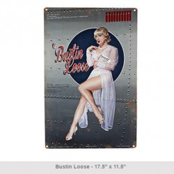 Знак авиационный Nose Art Metal Signs металлический Знак авиационный Nose Art Metal Signs металлический