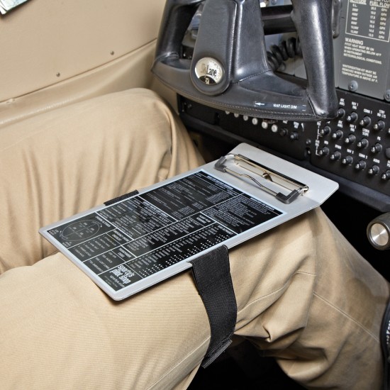 Наколінний алюмінієвий планшет пілота IFR и VFR