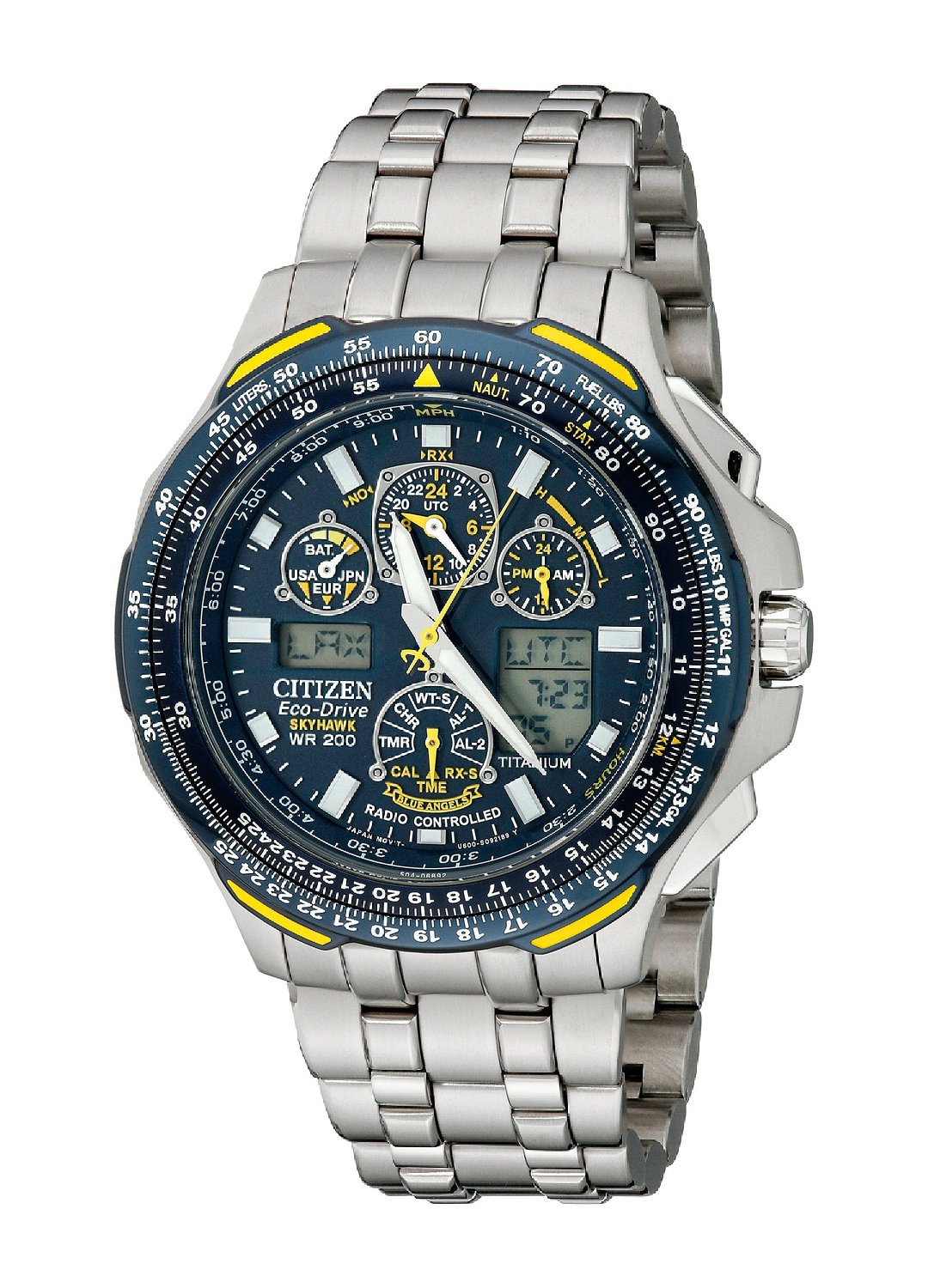 Citizen blue 2024 angels skyhawk watch