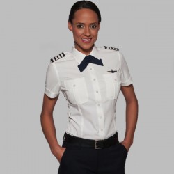 Краватка авіаційна A Cut Above Uniforms жіноча синя Краватка авіаційна A Cut Above Uniforms жіноча синя