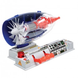 Игрушка ТРДД Smithsonian Test Jet Engine Model Kit Игрушка ТРДД Smithsonian Test Jet Engine Model Kit