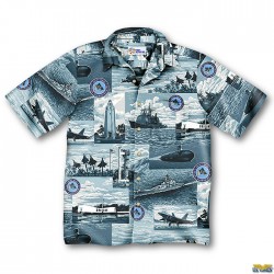 Joint Base Pearl Harbor-Hickam Aloha Shirt US WINGS