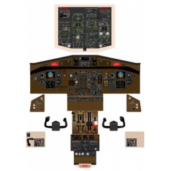 Плакат Кабіна ATR 42 Плакат Кабіна ATR 42