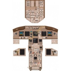 Плакат Кабіна Boeing 777  Плакат Кабіна Boeing 777