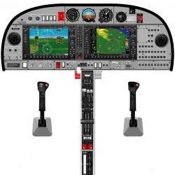 Плакат Кабіна Diamond DA42 TwinStar 24 Плакат Кабіна Diamond DA42 TwinStar 24