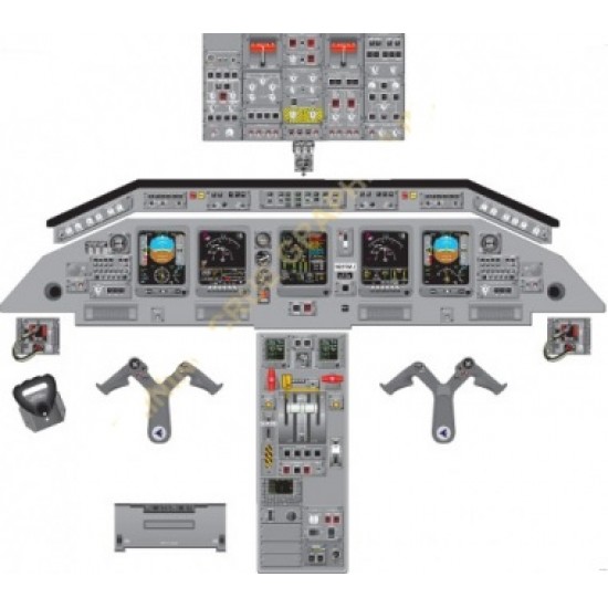 Кабина Embraer ERJ 145 Cockpit poster