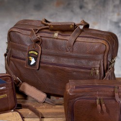 Large Leather Aero Squadron Duffel/Carry-On Large Leather Aero Squadron Duffel/Carry-On