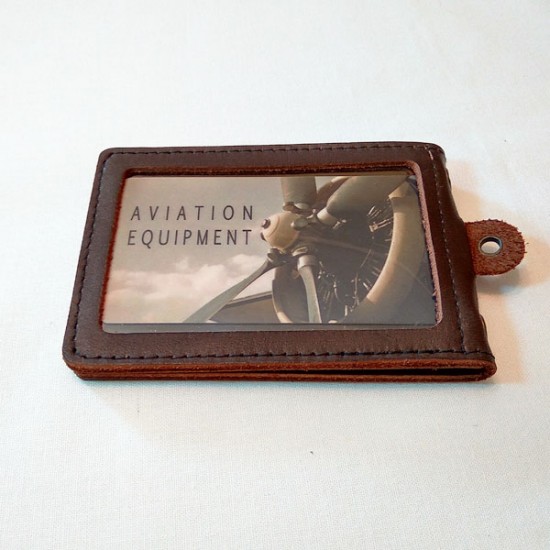 Access card cover (brown)