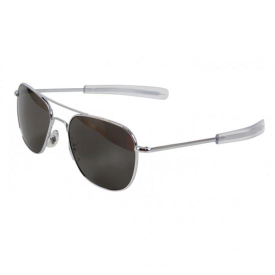 Очки American Optical The ORIGINAL Pilot Sunglasses 55mm - Chrome Frame